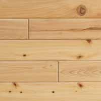 Synergy Cypress by Synergy Wood features prefinished, handcrafted wood walls and wood ceilings. Ideal for indoor and exterior covered porches.