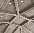 Rustic Barnwood reclaimed wood look wood walls and ceilings spec sheets