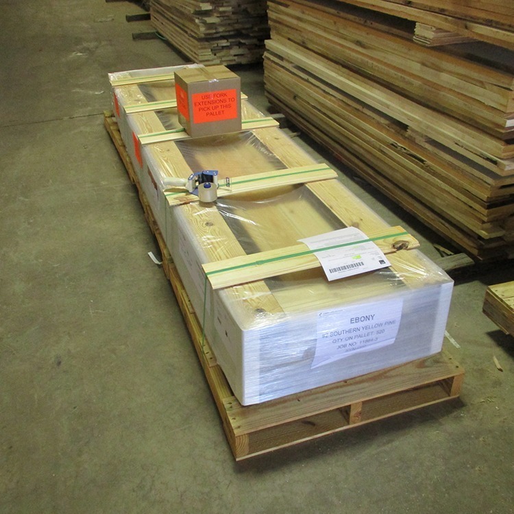 Synergy Wood packages its T&G products professionally
